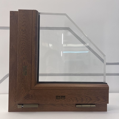 GKBM 90 UPVC Profissionais de Janela Passiva Espesor 3,0 mm Resistente a UV